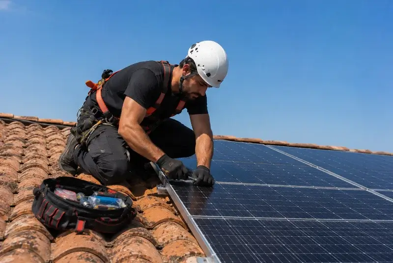 Maintenance et monitoring de panneaux solaires à Marcy-l'Étoile